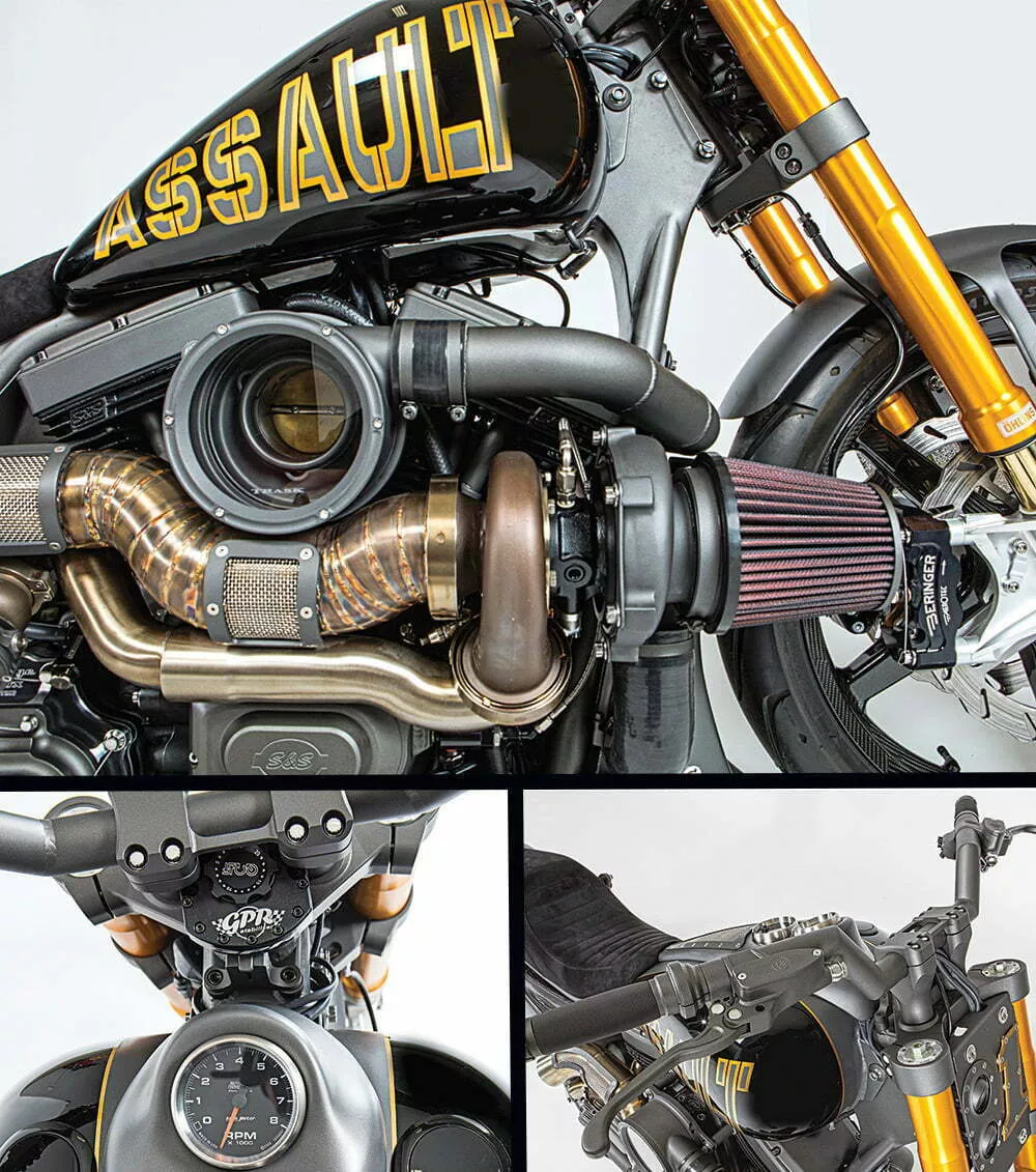 Trask Performance Gets Medieval on a FXR Hot Bike Magazine