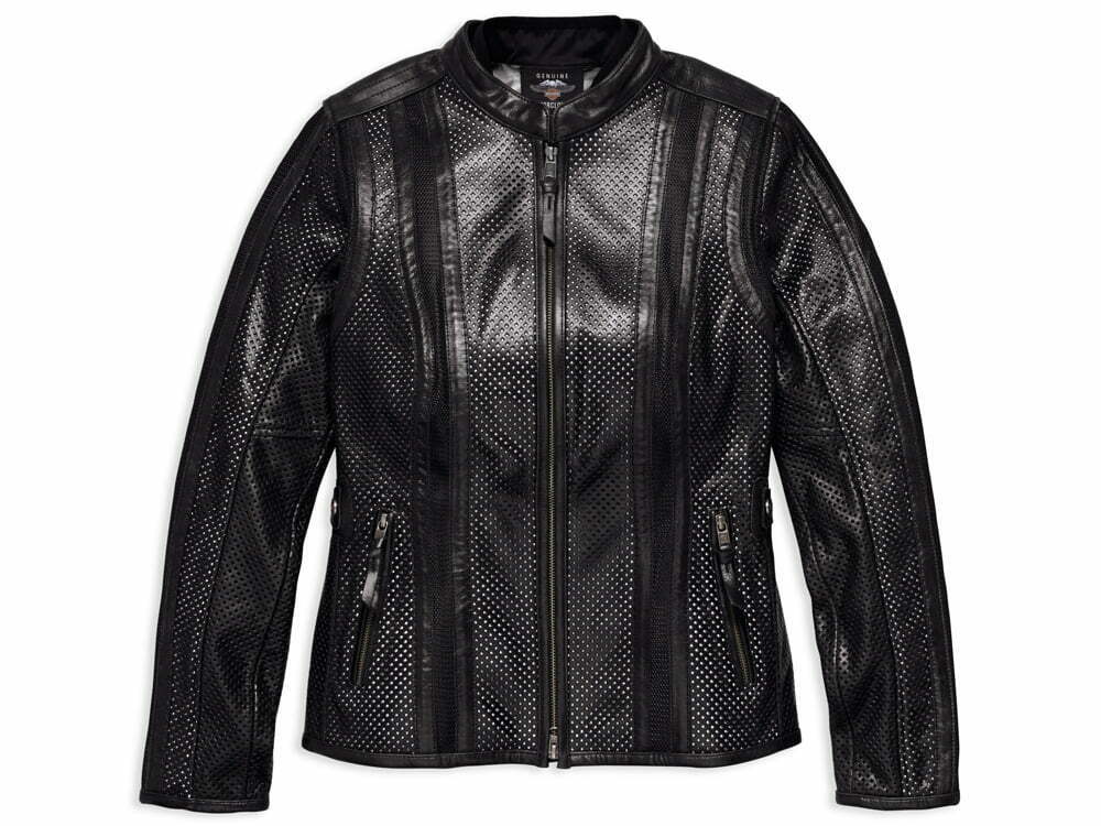 Harley-Davidson Women’s Venos Perforated Leather Jacket