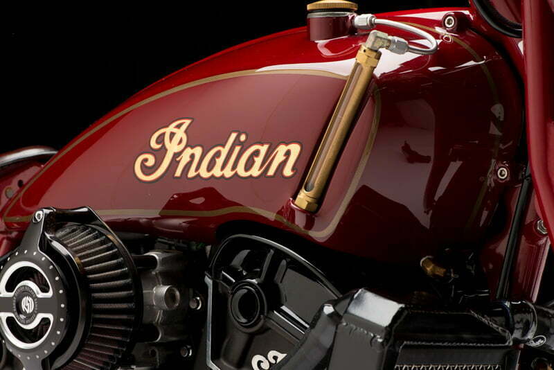 Indian Scout gas tank