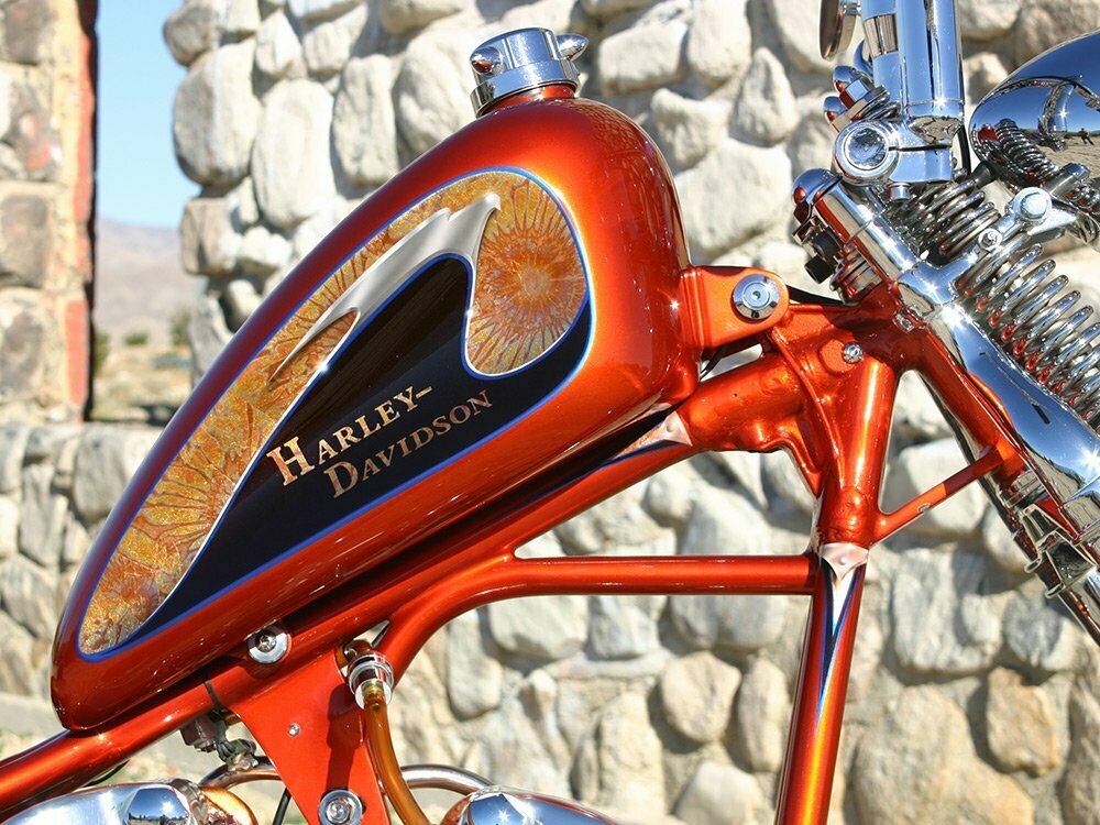 harley-davidson gas tank