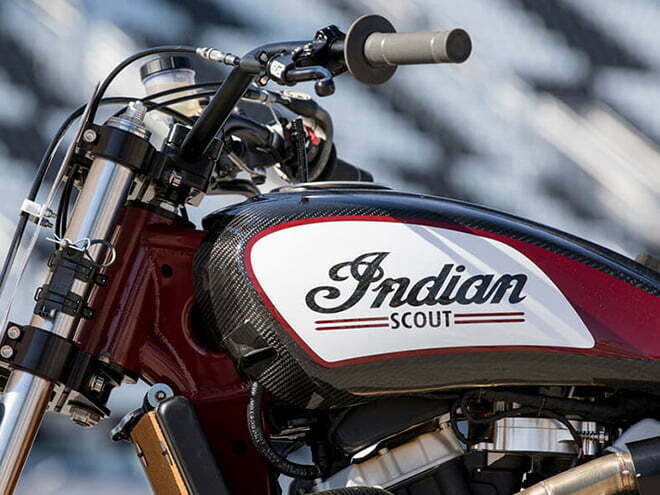 Indian Scout FTR750 gas tank