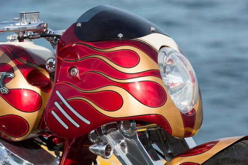 V-Rod headlamp