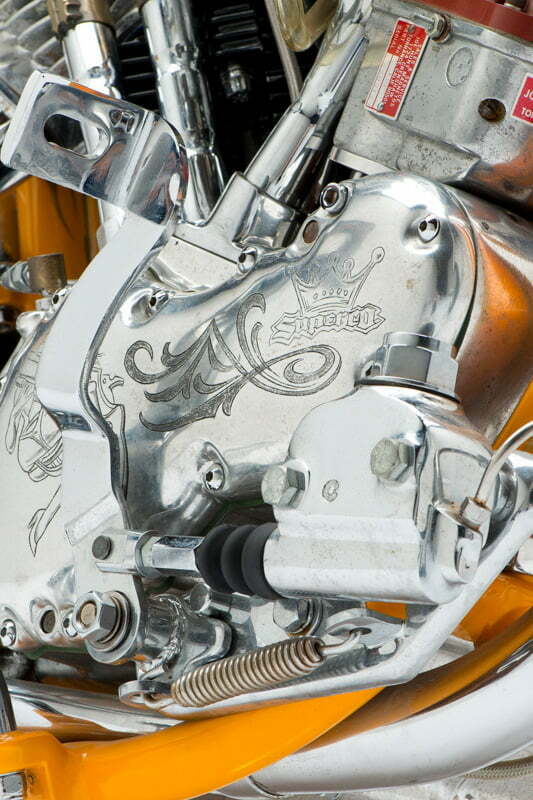 engraved motor