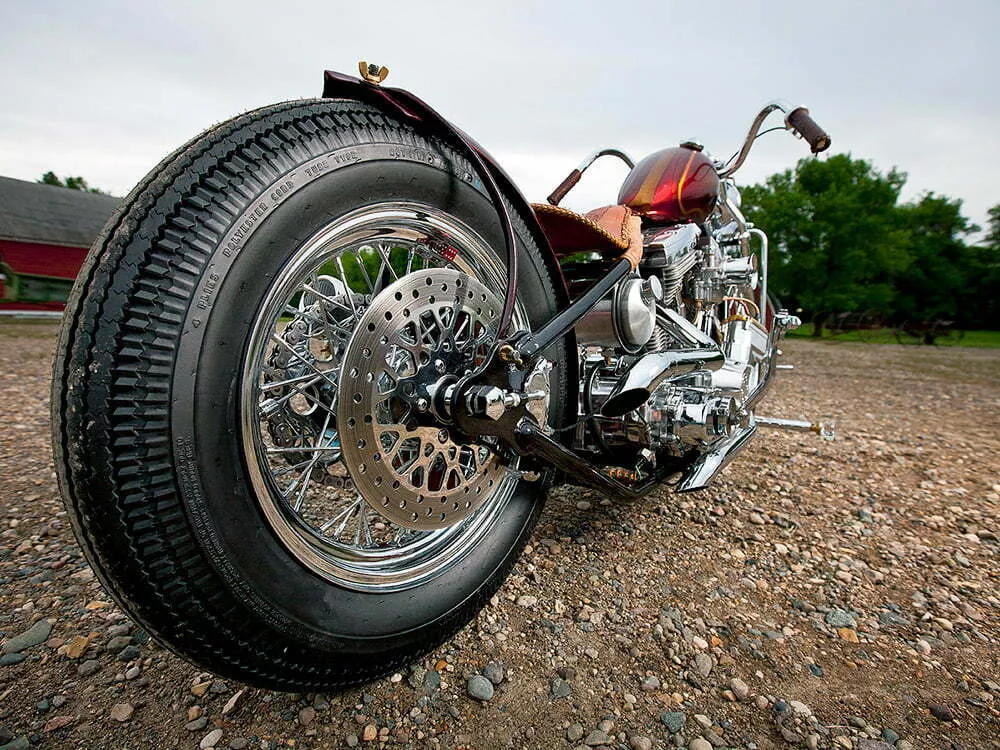 motorcycle rear wheel