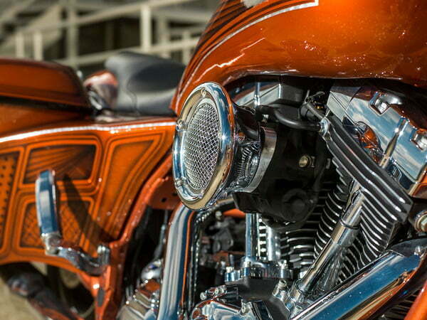 chrome air cleaner and cams