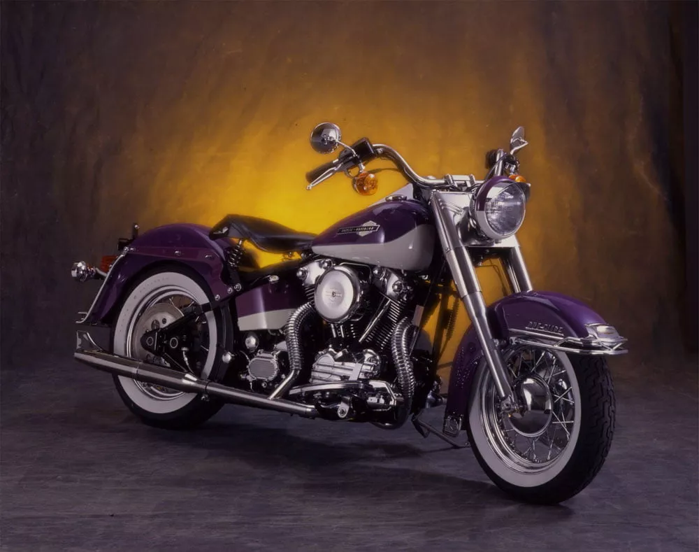 This 1997 Harley Davidson Fat Boy Has Some Fat Knuckles Hot Bike Magazine