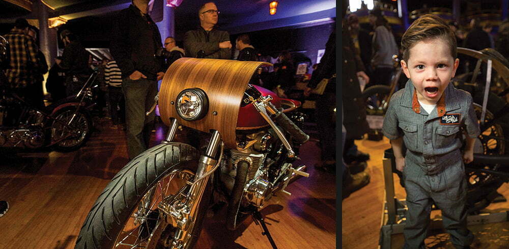 wooden custom bike