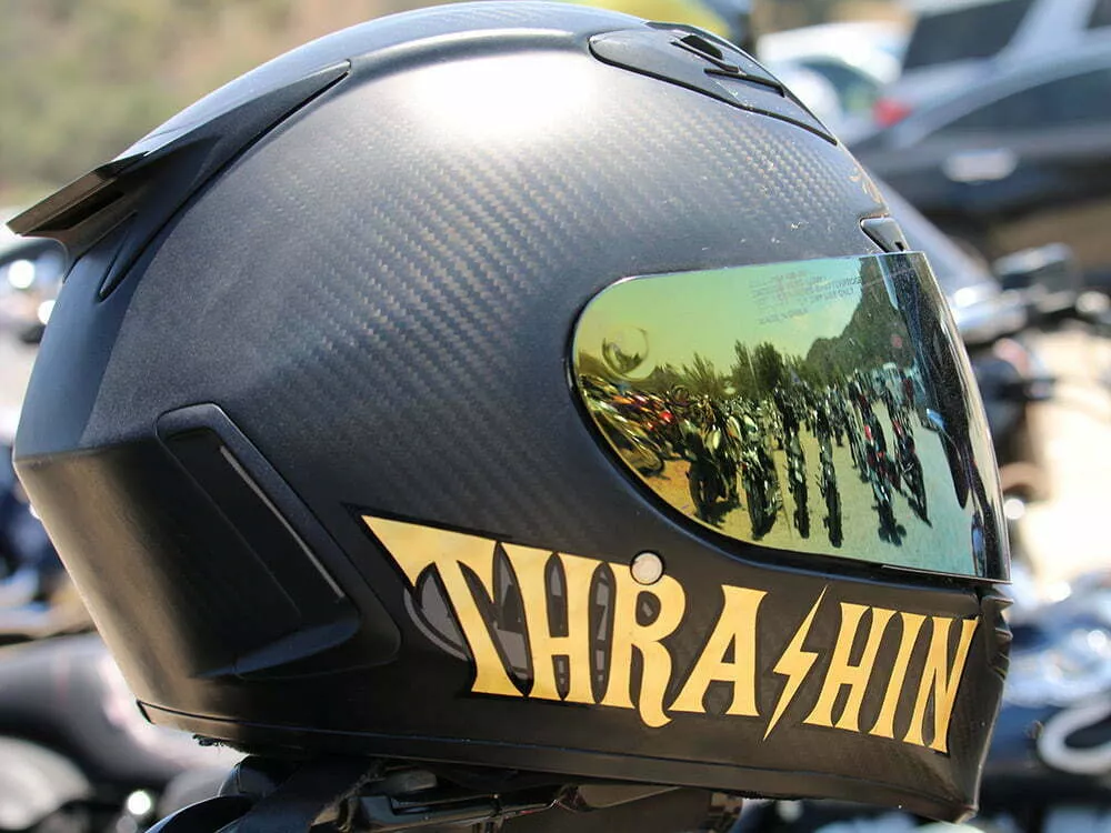 thrashin helmet