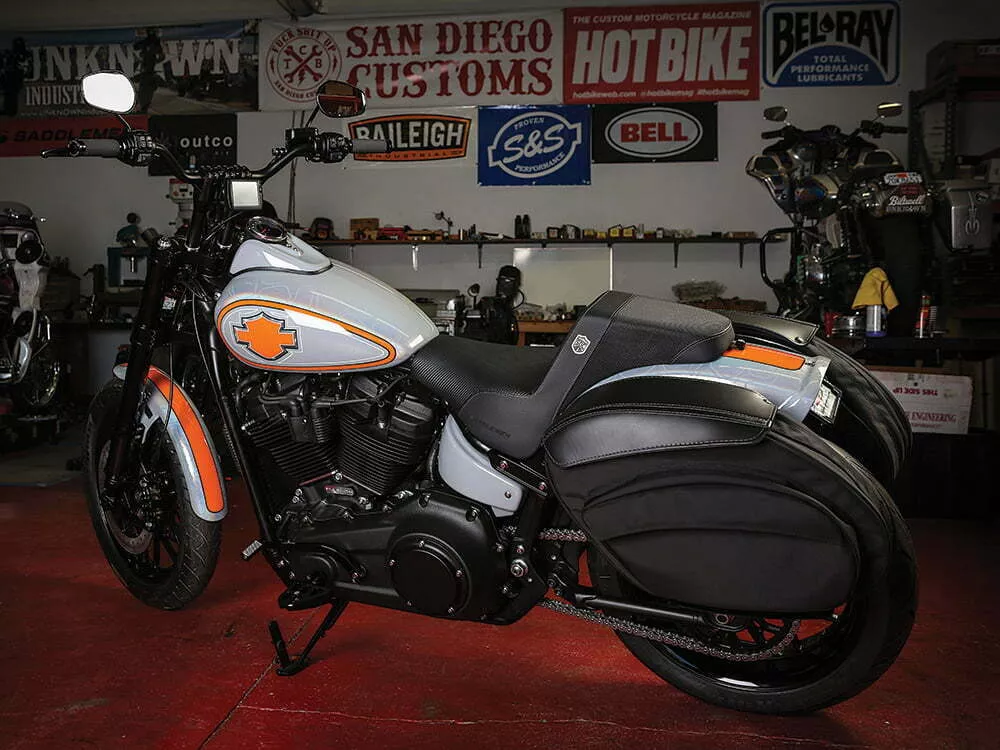 el gato roberto custom harley-davidson fat bob