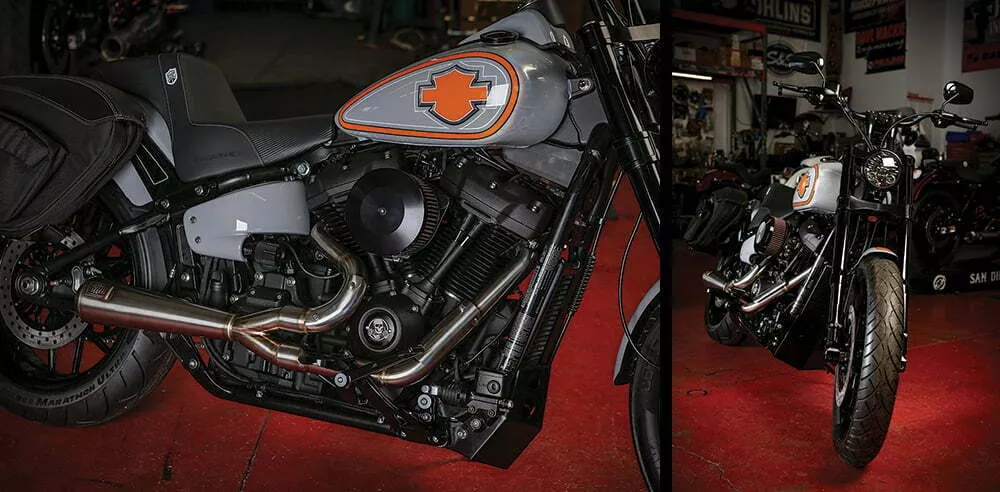 el gato roberto custom harley-davidson fat bob