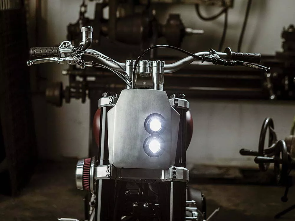 2018 Harley-Davidson Fat Bob headlights
