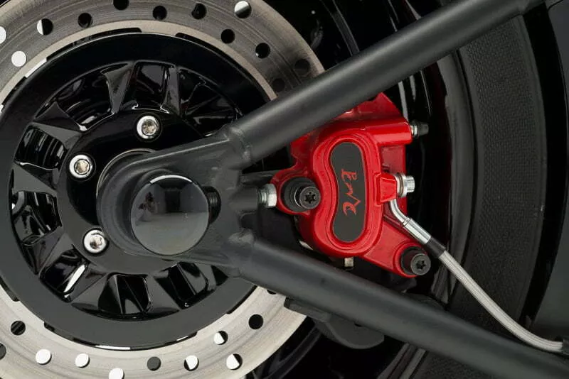 red brake calipers