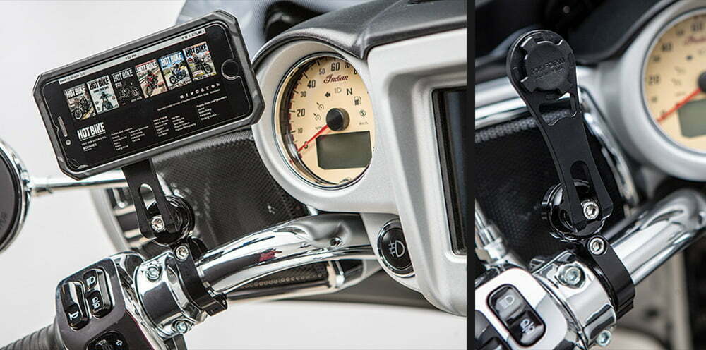 Rokform iPhone 8/7 Pro series motorcycle handlebar mount