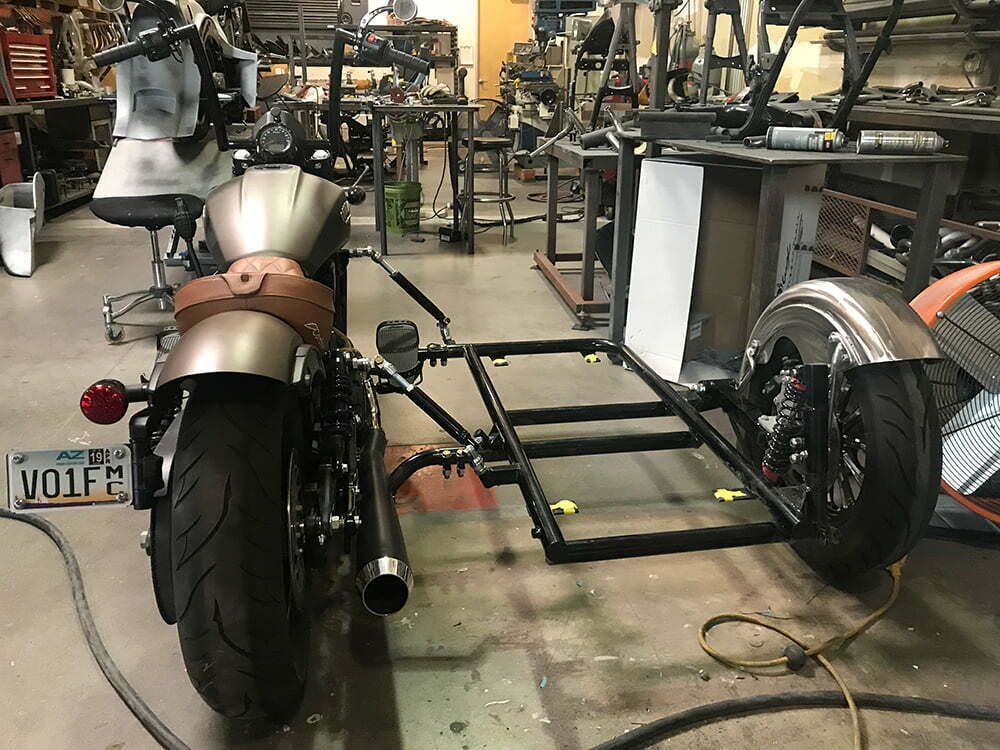 Avenger sidecar frame