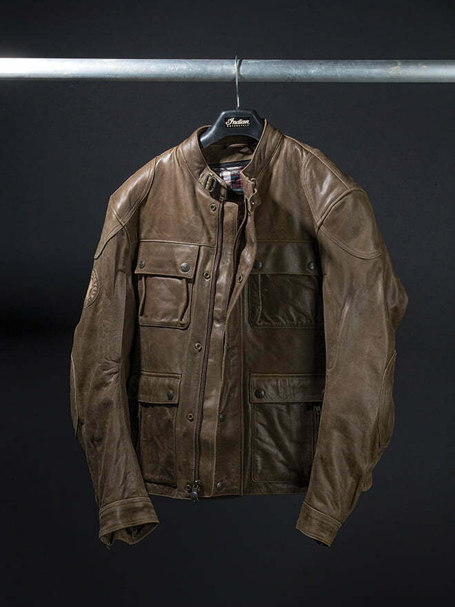 Indian Motorcycle Benjamin Leather Jacket