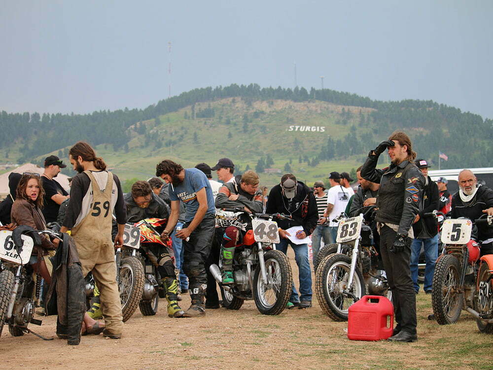 vintage bikes and passionate racers