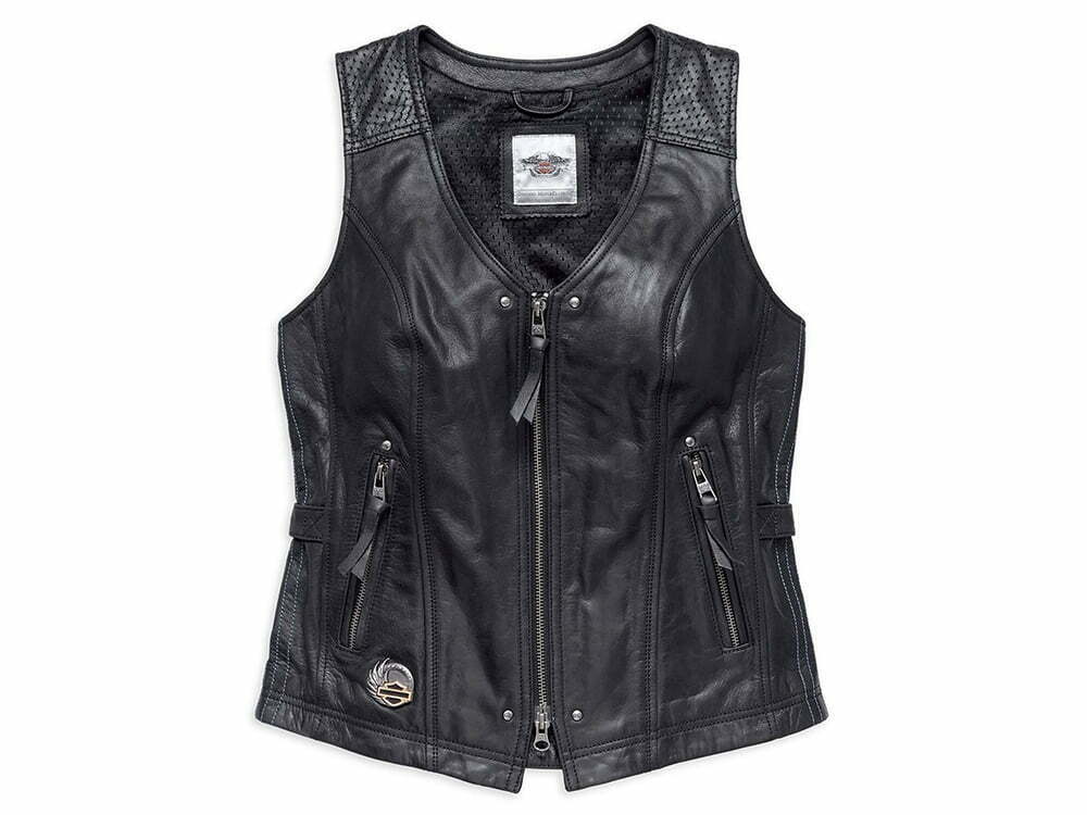 Harley-Davidson Womens 115th Anniversary Leather Vest