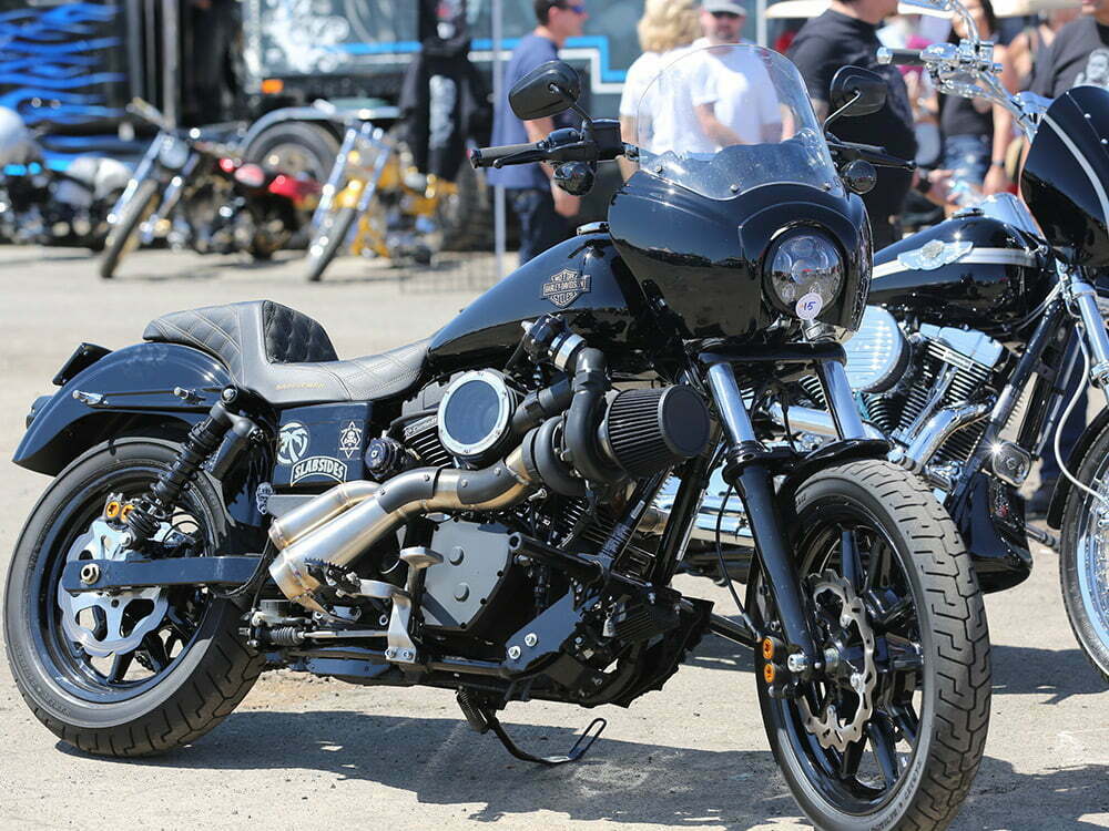 Harley-Davidson Dyna with a 117 and a turbo