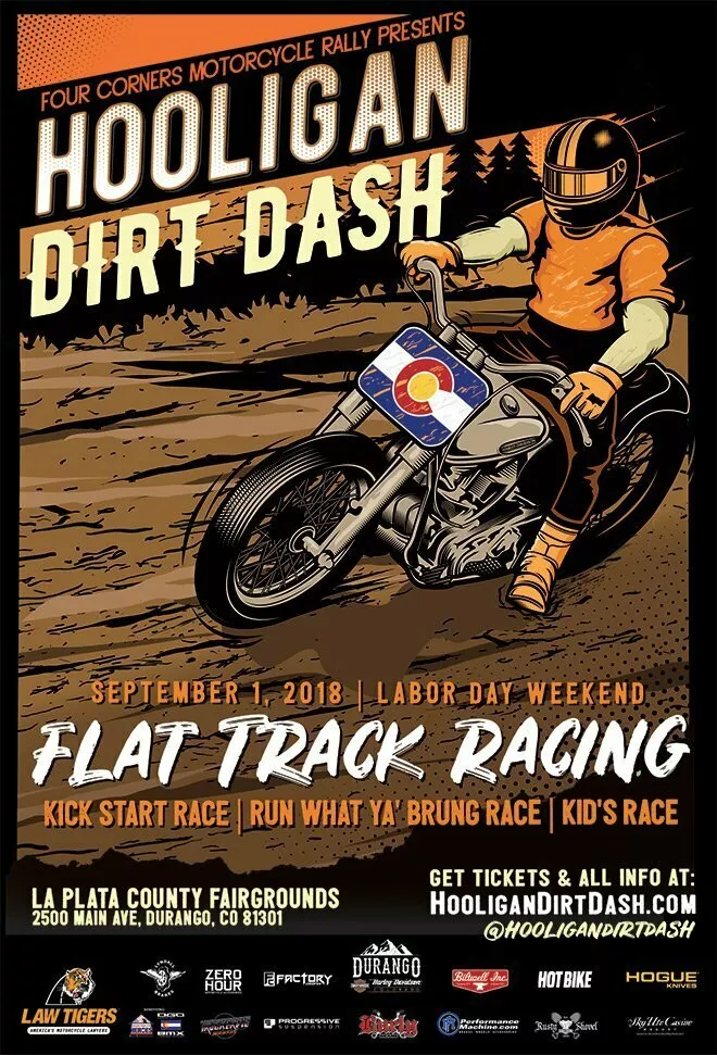 Hooligan Dirt Dash Poster