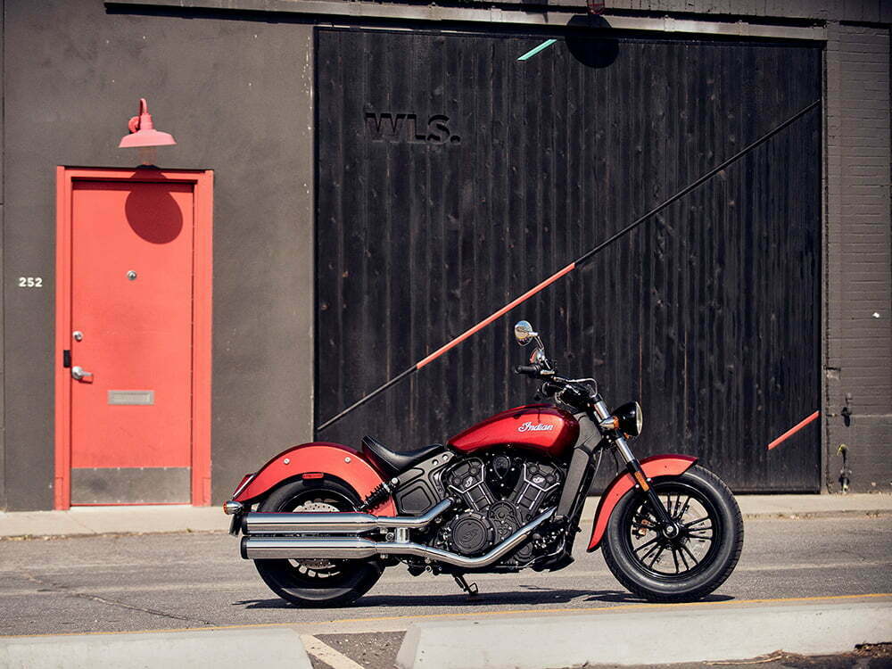 2019 Indian Scout Sixty in Ruby Metallic