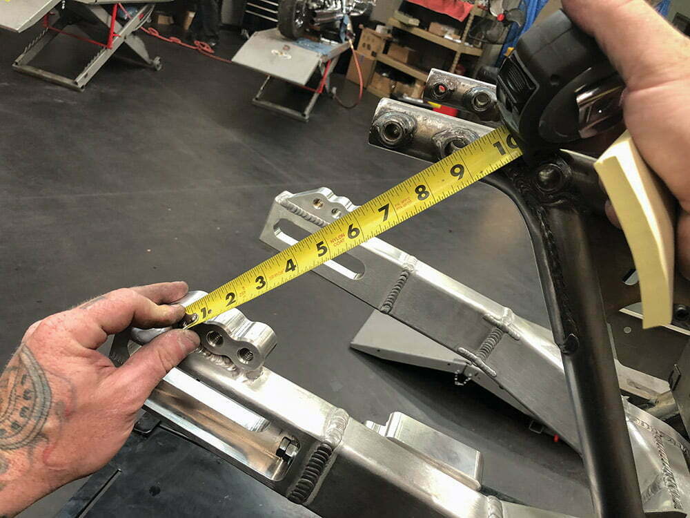 taking measurements
