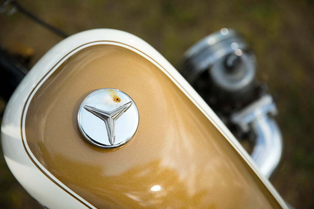 stock gas cap with desoto emblem