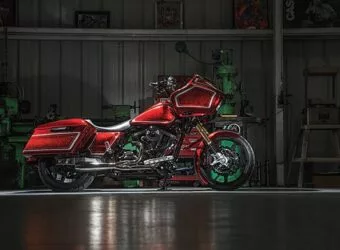 Red 2016 Road Glide Custom