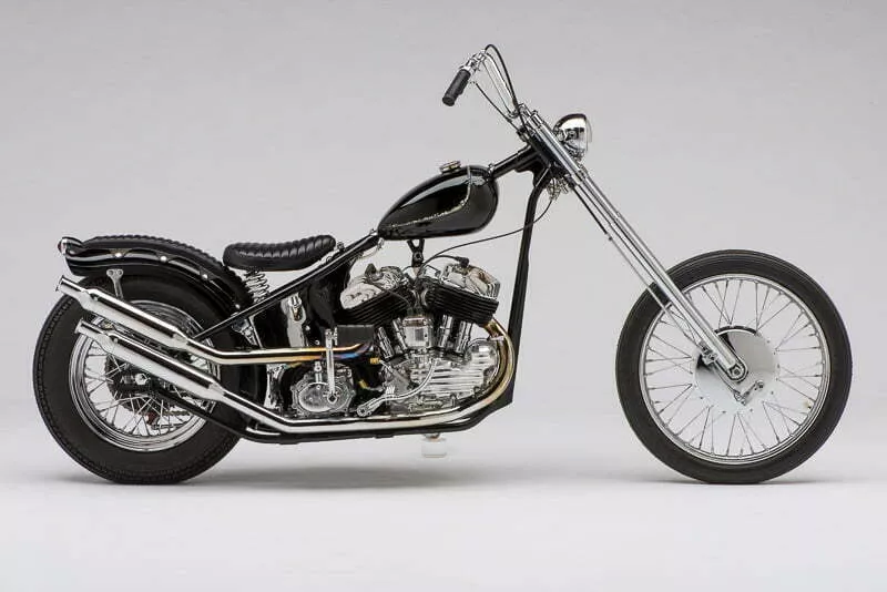 rigid-framed flathead chopper