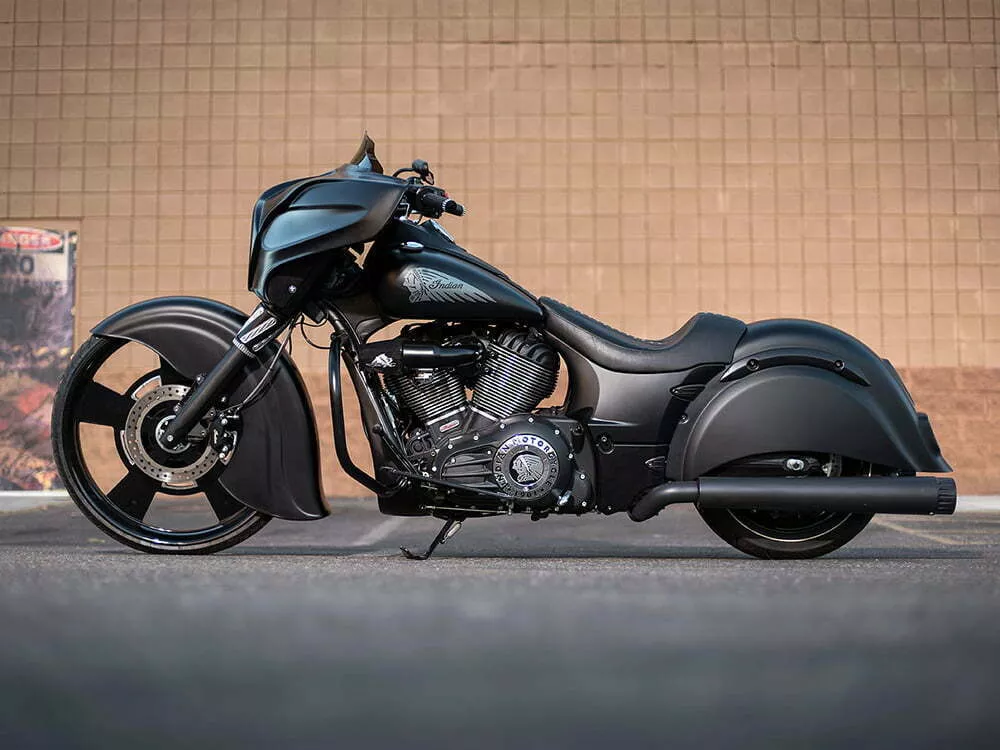 flat black bagger