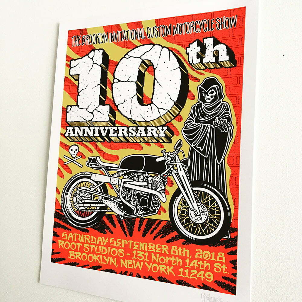 Brooklyn invitational 10th anniversary poster