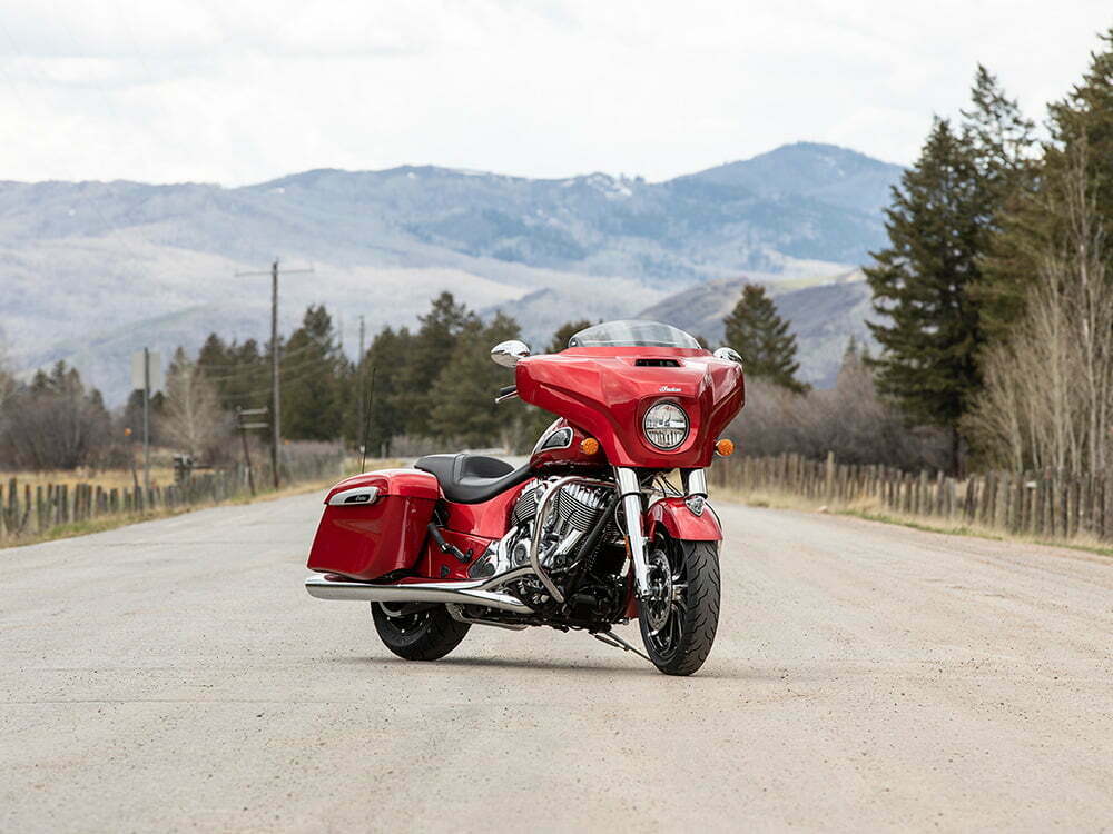 Red 2019 Indian Chieftain 