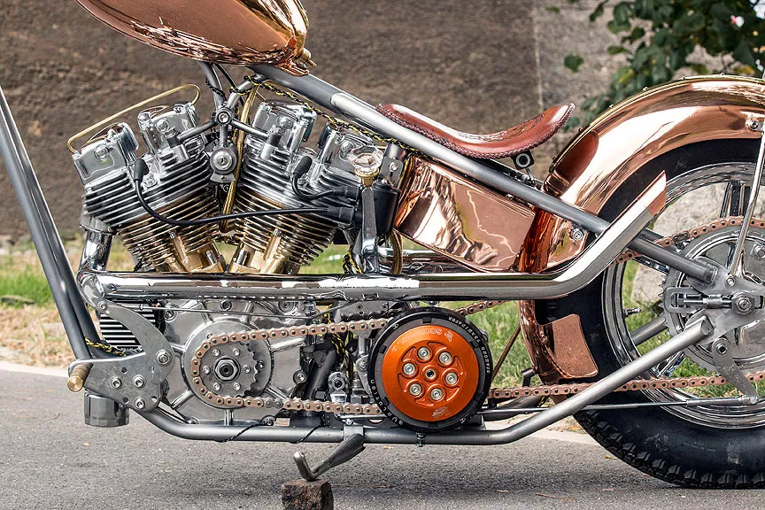 1969 Harley-Davidson transmission