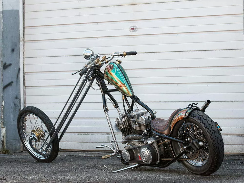 Chaos Cycle custom chopper