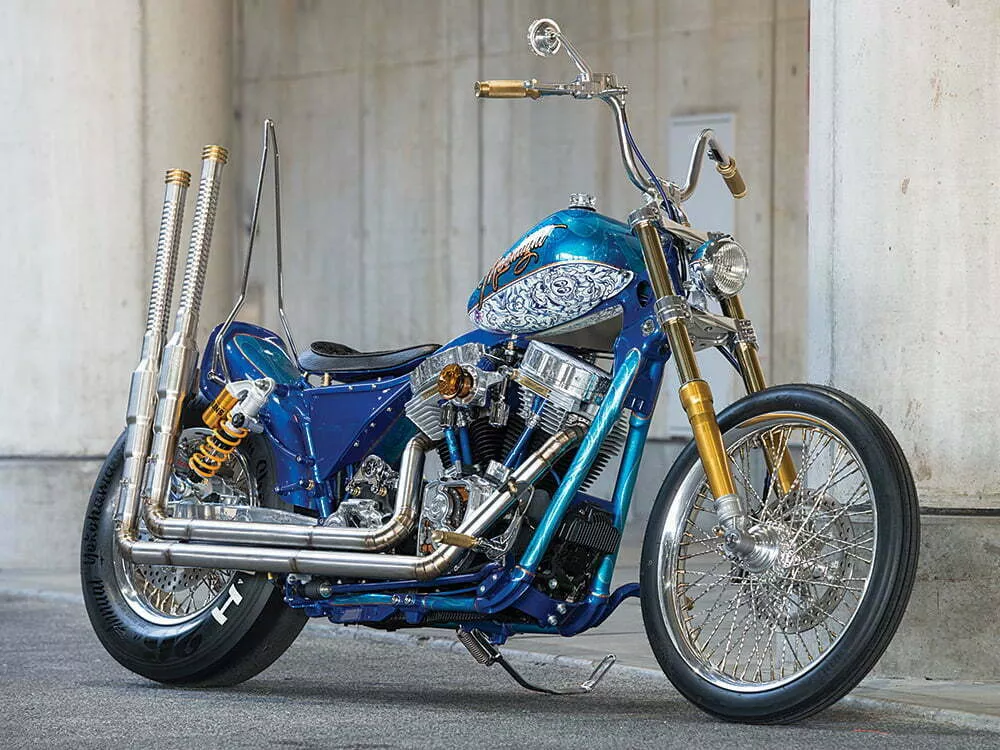 Hardly simple: The Dyna that won 'Best Detail Work' at Mooneyes