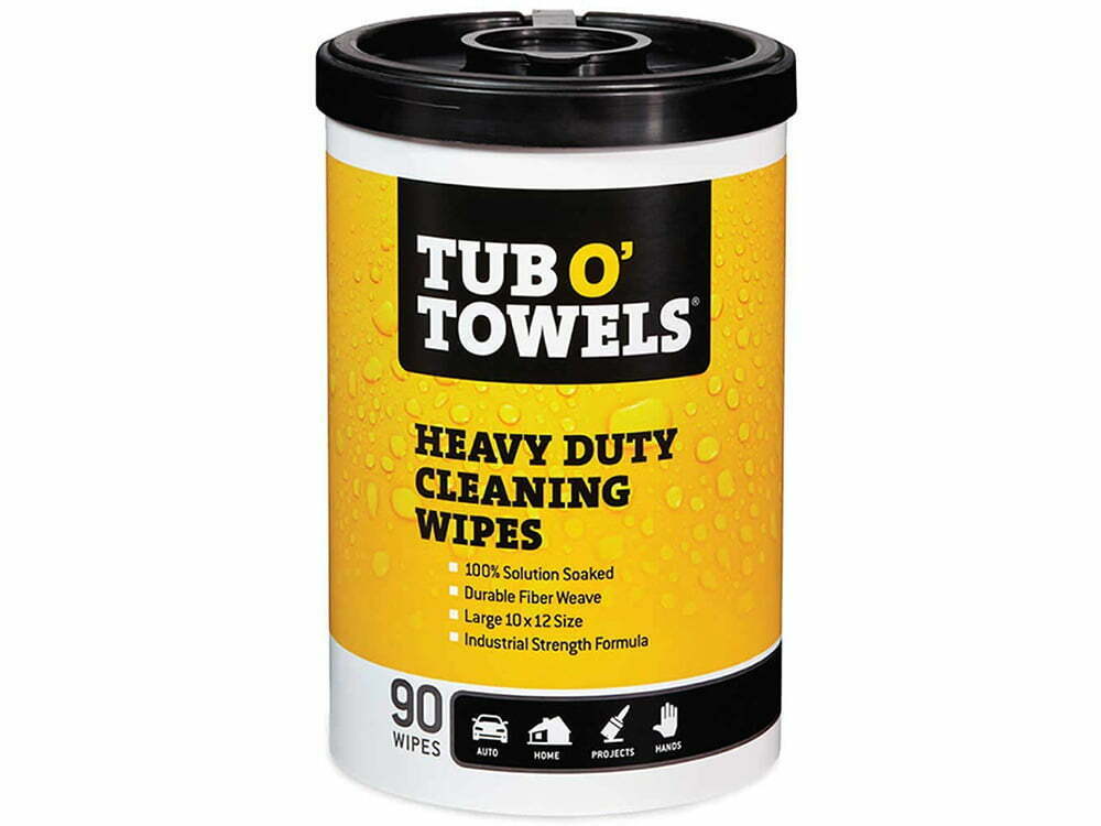 Tub O’ Towels Solution-Soaked Cleaning Wipes