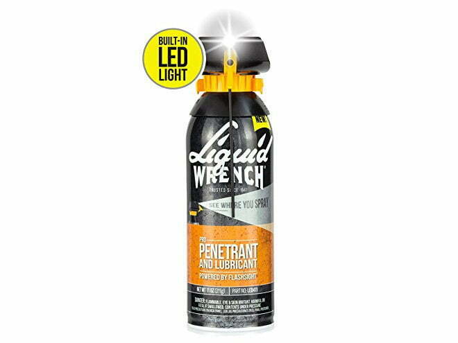 Liquid Wrench Pro Penetrant Lubricant With Built-in LED Flashlight