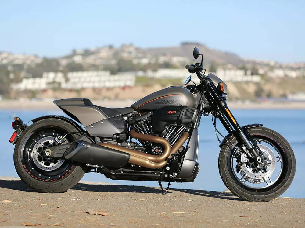 2019 Harley-Davidson FXDR 114 in Industrial Grey Denim