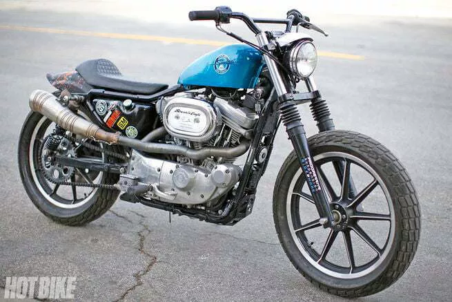 old Sportster tracker project
