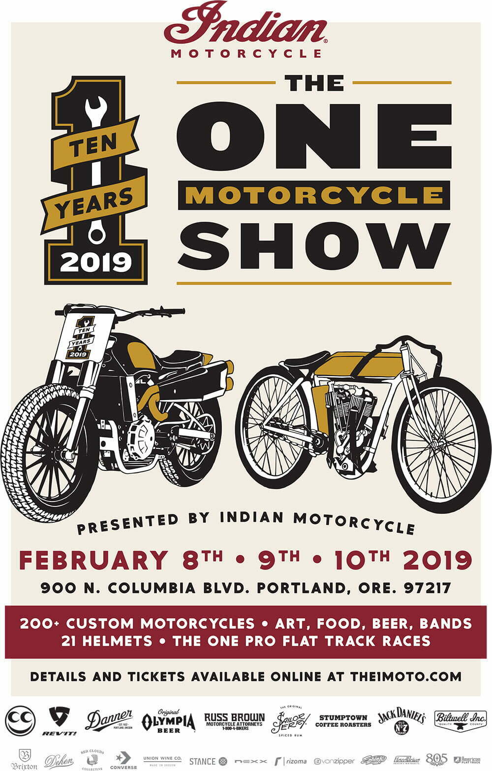 The One Moto Show To Be Sponsored By Indian Motorcycle Hot Bike Magazine