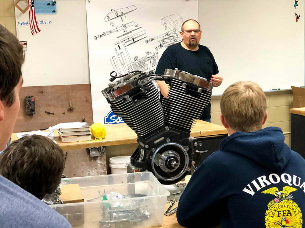 v-twin engine class