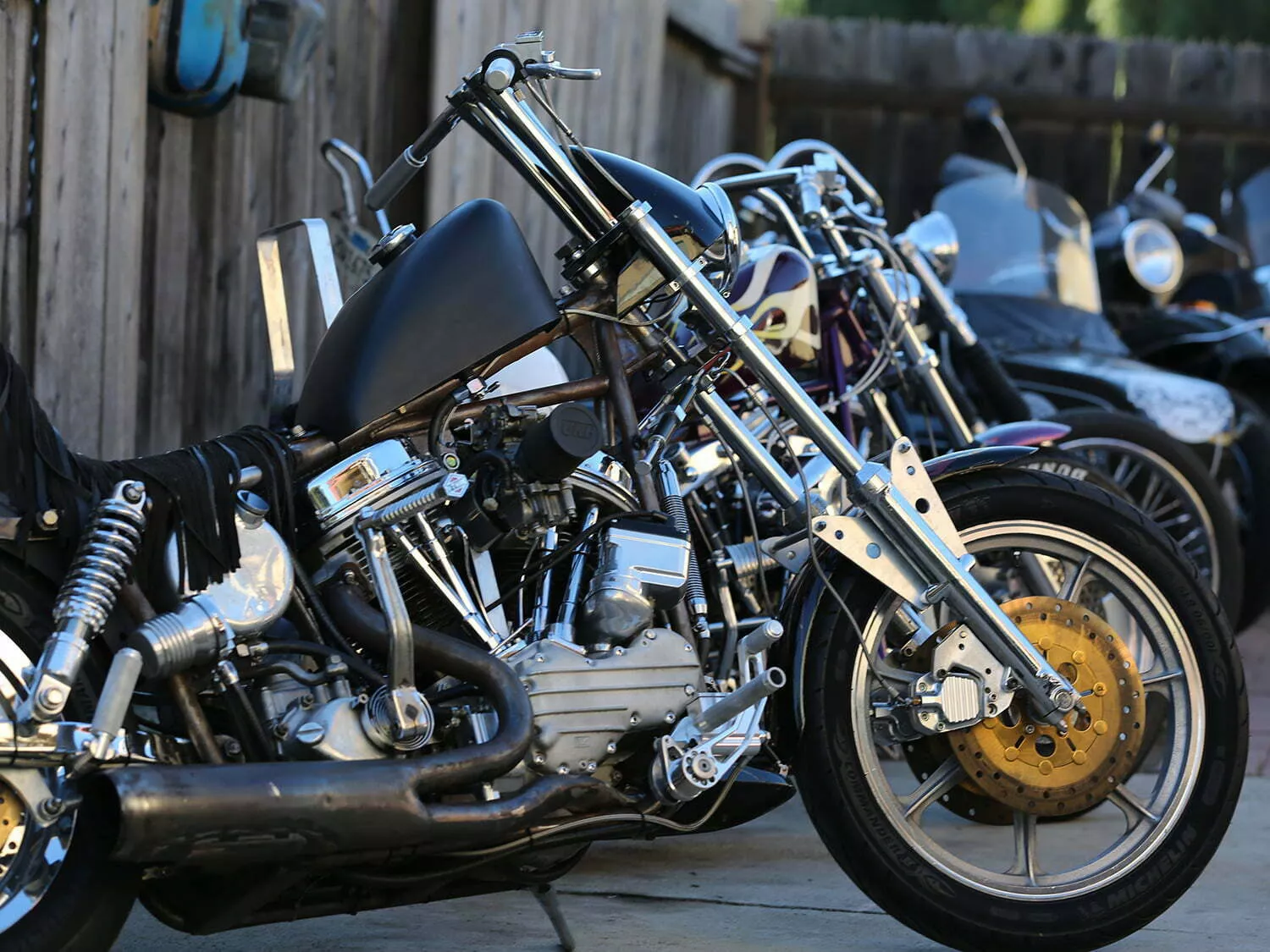 hot-rod panhead chopper