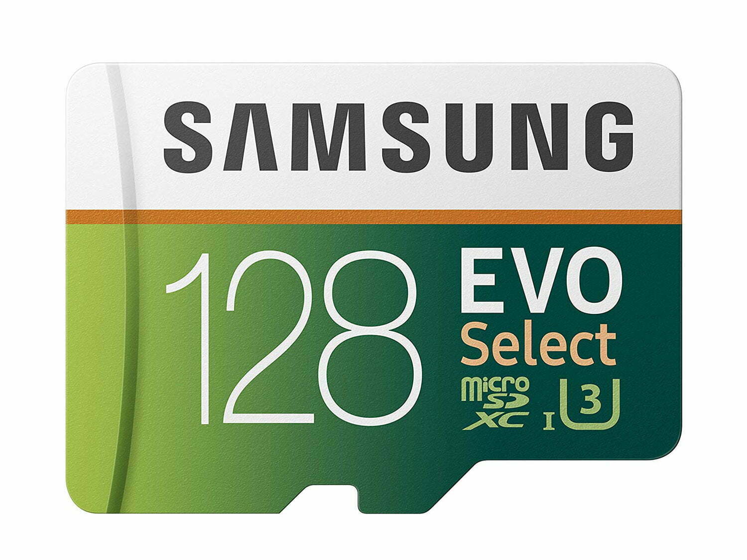 Samsung 128GB MicroSDXC Evo Select Memory Card with Adapter