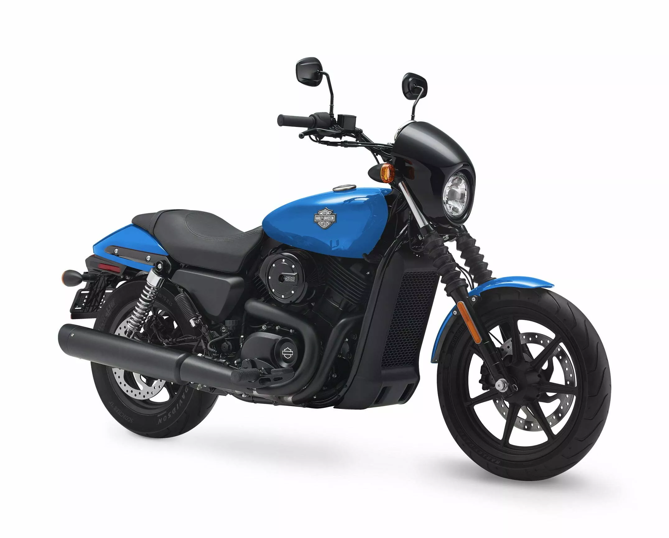 Harley’s entry-level Street model is designed for the global market, with a light weight easy maneuverability and an easy buy-in.