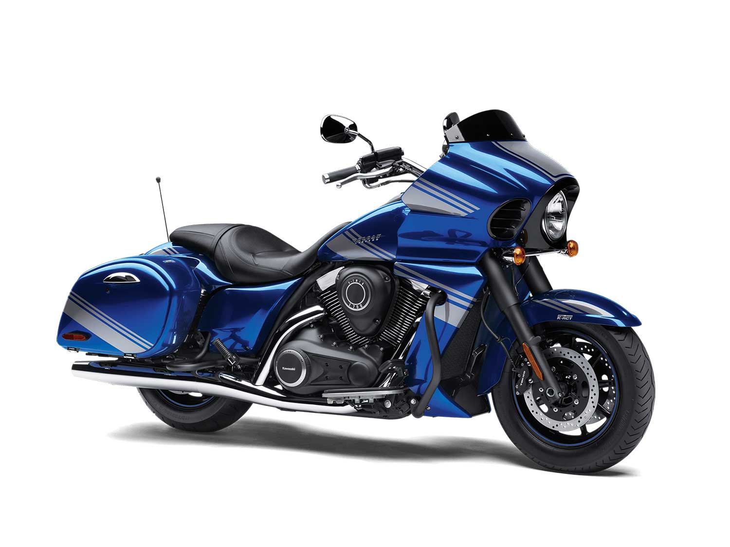 The 2020 Kawasaki Vulcan 1700 Vaquero ABS is a powerful, full-size bagger with all the fixings but very few frills.