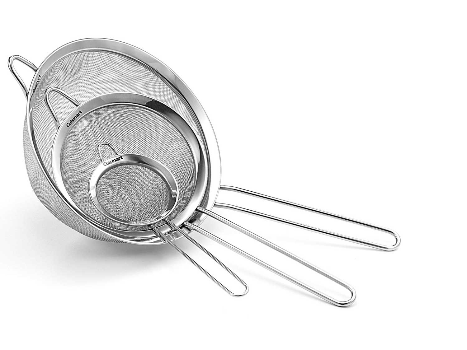 Cuisinart Fine Mesh Stainless Steel Strainers (Set of 3)