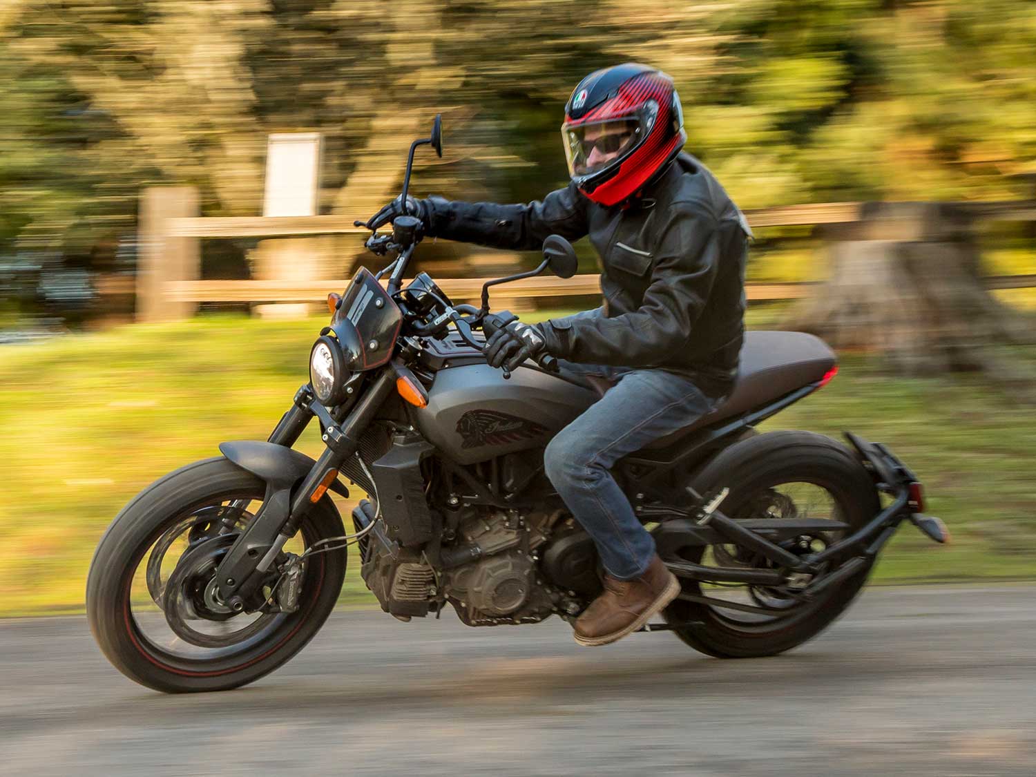 Indian’s newest FTR 1200, the FTR Rally, is coming to America, and we managed to score a quick ride on a preproduction model the day after the announcement.