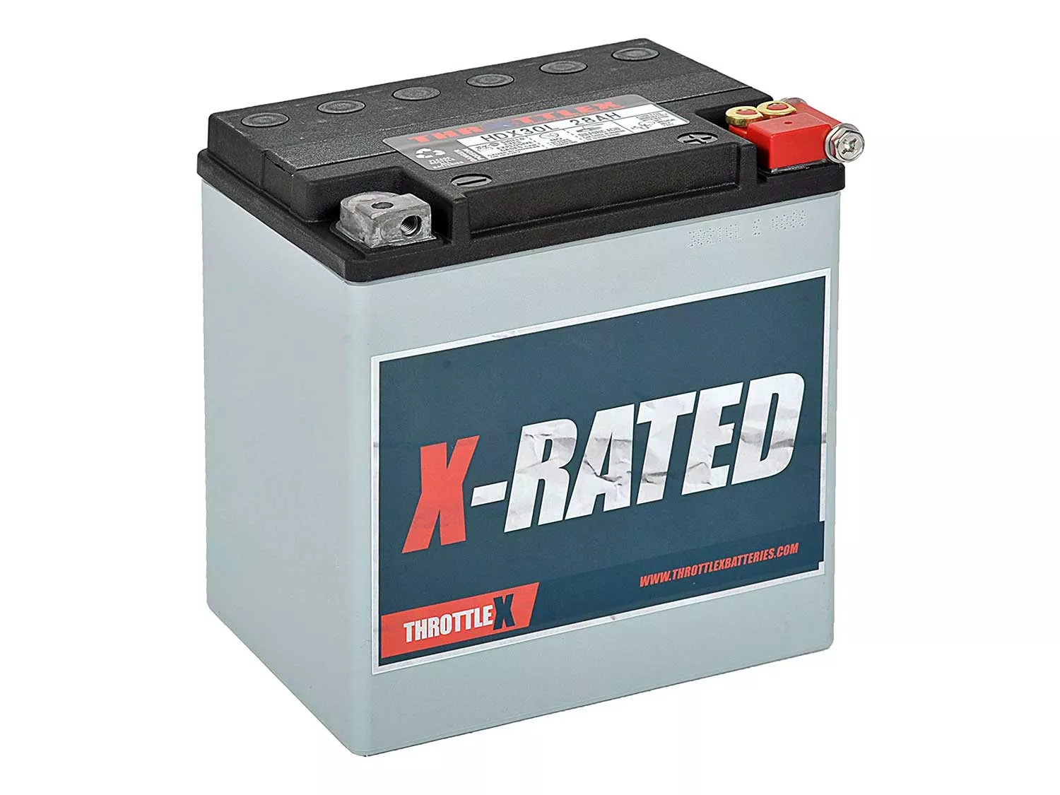 THROTTLEX HDX30L - MADE IN AMERICA - Harley Davidson Replacement Motorcycle Battery