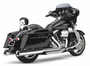 2-new-Slip-on-Mufflers-For-Harley-Davidson-Baggers-1