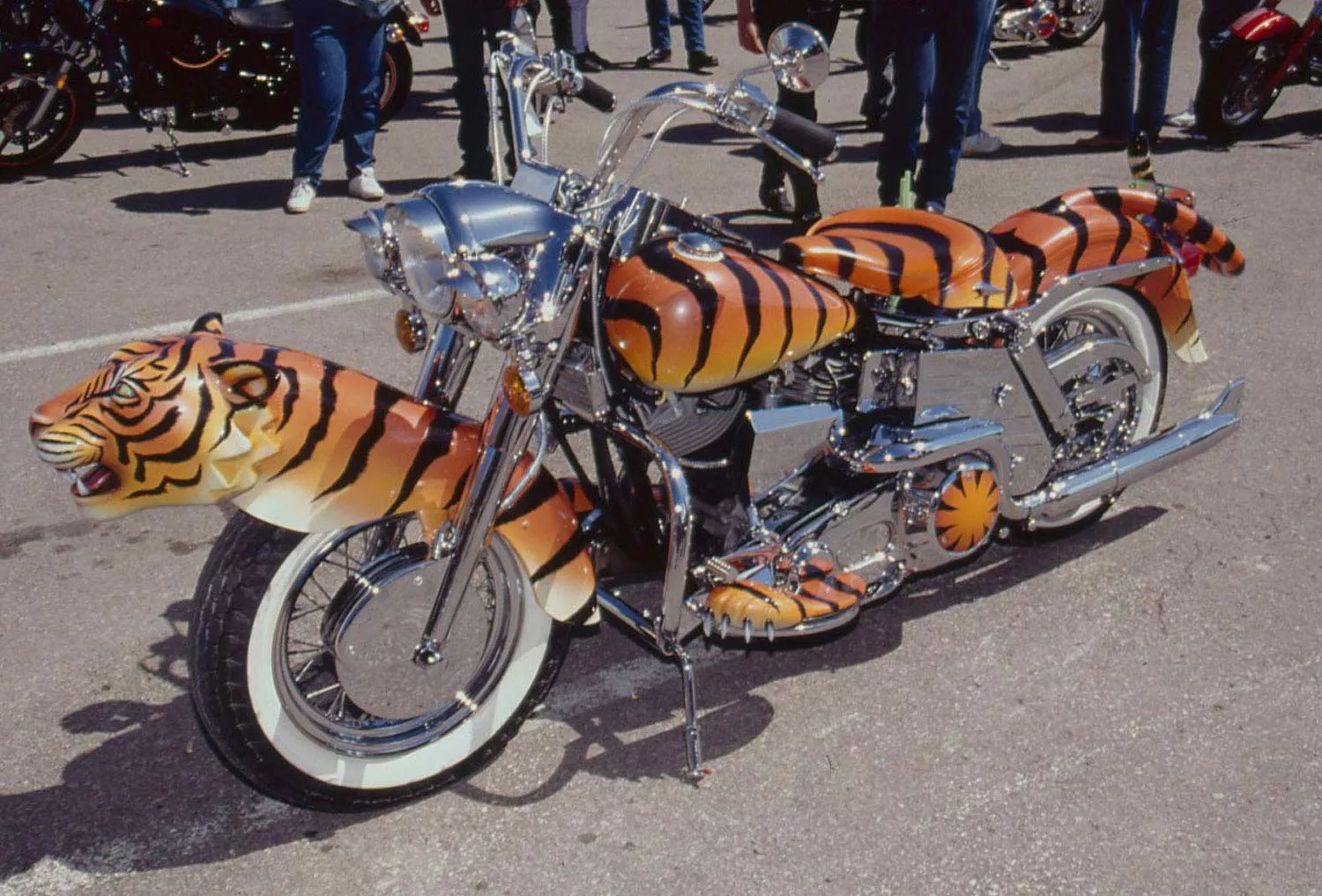 Tiger motorcycle