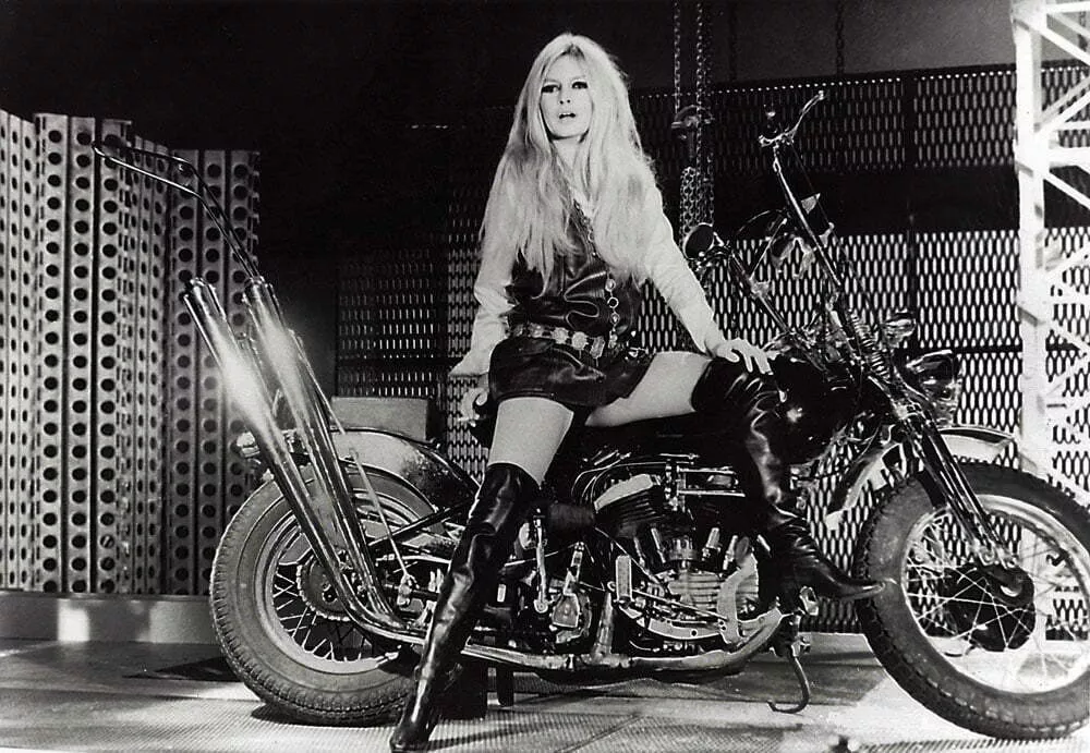 Brigitte Bardot had a 1968 song named “Harley-Davidson.”